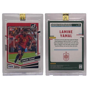 LAMINE YAMAL 2023-24 PANINI  Donruss  #54 SPIAN Rookie Card (RC)